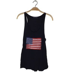 Brandy Melville American Flag Tank Top